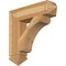 Ekena Millwork Legacy Arts & Crafts Rough Sawn Bracket, Western Red Cedar, 6"W x 26"D x 26"H BKT06X26X26LEC03RWR - alternate 1